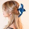 Women Hair Claw Ocean Series Whale Shape Hair Clip Large Size Back Head Shark Hair Claw Hair Accessories