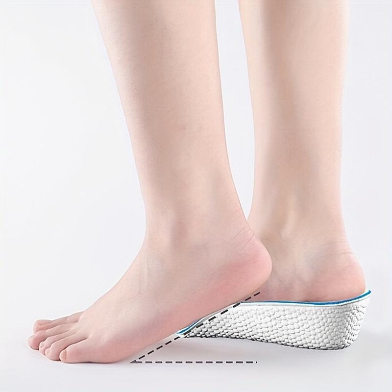 Поддержка свода стопы, внутренняя увеличивающая высоту стелька, мужская и женская, невидимая мягкая подошва, спортивная амортизация, стелька из ЭВА