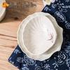 Wuhe A5 Food-Grade Melamine Japanese Style Round Dinner Plate