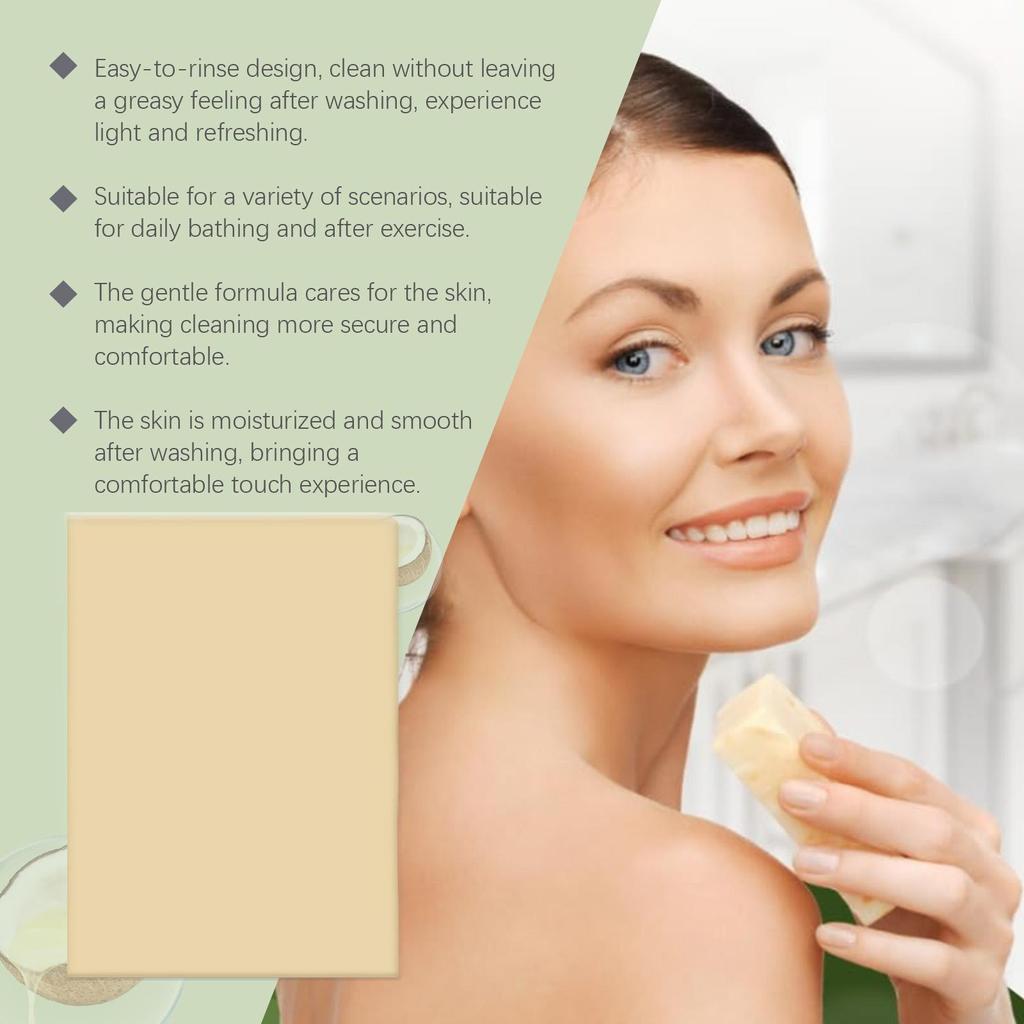 OceAura Soap - Moisturizing & Soothing for Dry Skin, Hydrating Cleanser for Smooth & Supple Complexion