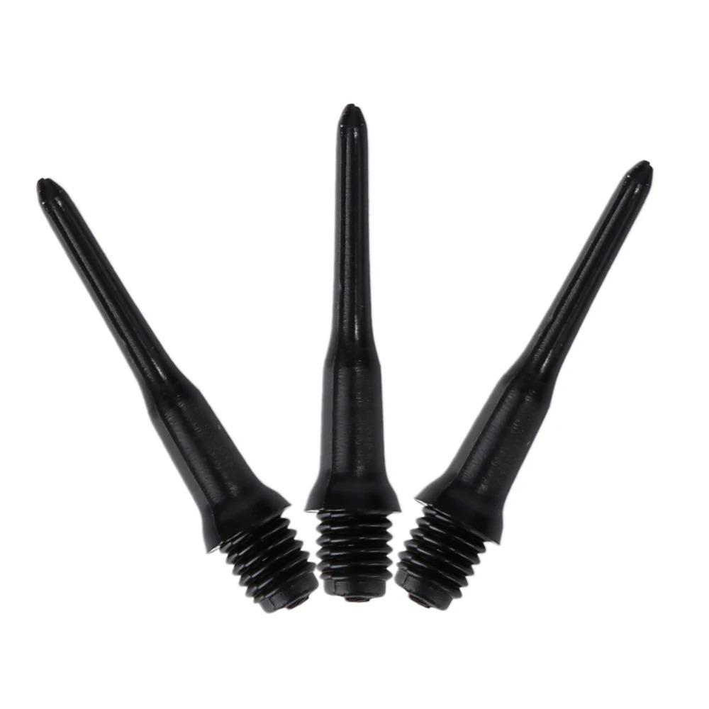 100 ШТ. Высокоточные электронные дартс Пластиковые Профессиональные дартс Прочные Мягкие наконечники Иголки Запасной набор Аксессуары для дартса