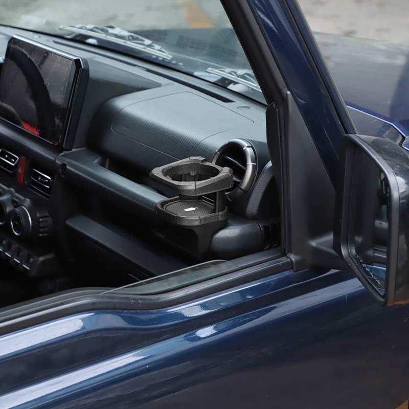 Органайзер-контейнер для хранения в подстаканник для Suzuki Jimny 2019 2020 2021 2022 2023 2024 2025 2026 Вверх Аксессуары для укладки и порядка