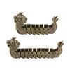 Chinese Dragon Boat Festival Brass Ornament Bully 3D Activity Dragon Boat Dragon Arrangement Table Favour Crafts