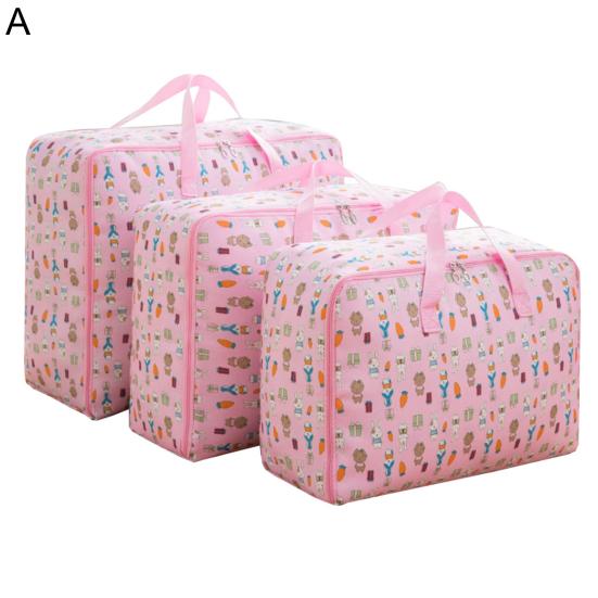 Коробка на молнии, стильная моющаяся сумка для хранения одеял из ткани Оксфорд, многофункциональная сумка для хранения одеял на двусторонней молнии, сумка-органайзер для хранения