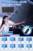 ORTCI Car Front Improved Model No Center Car Car 10 Reinforced UV Light Heat Front Shade with Rearview Mirror No Privacy Easy Storage Sun UV Perfect