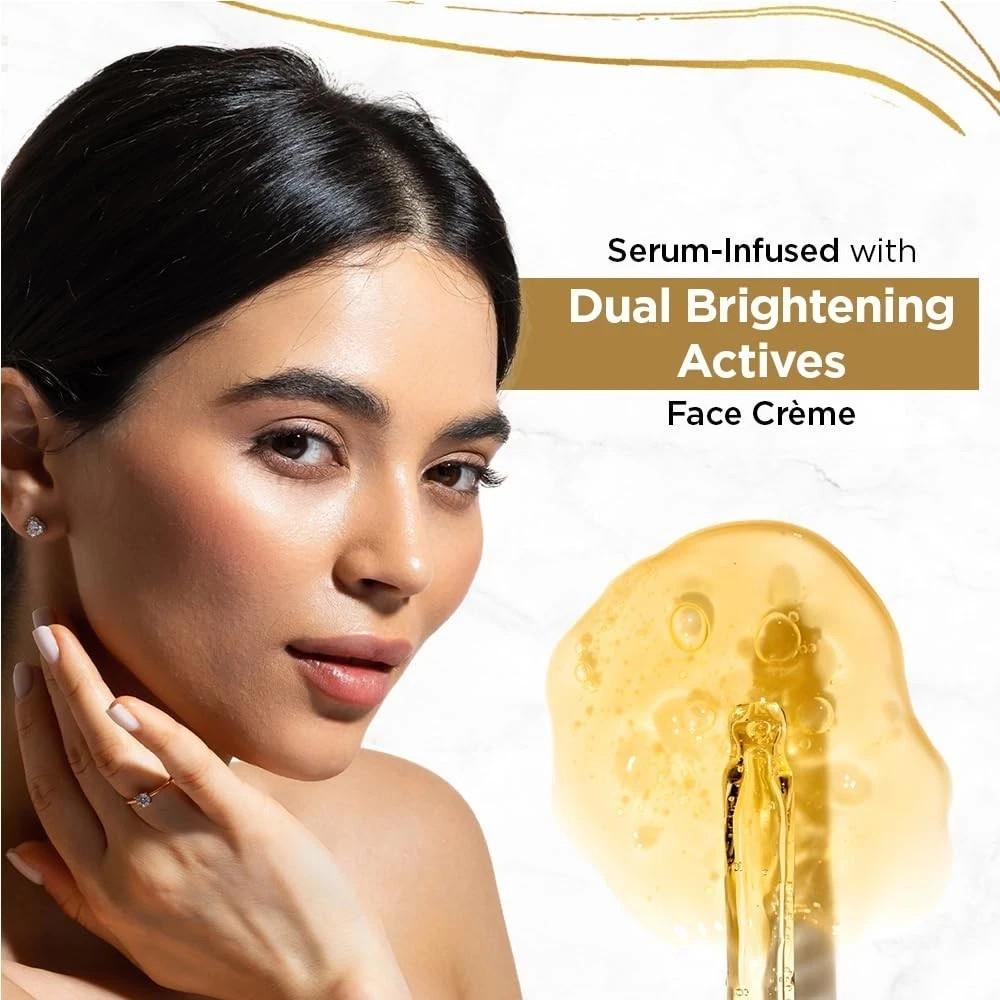 Streax Bright & Shine Serum Infused Face Cream Gel, 50gm Brighter & Radiant Skin