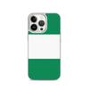 Coque iPhone - Multicolore - Drapeau Nigeria - Souple - Silicone - Position Verticale