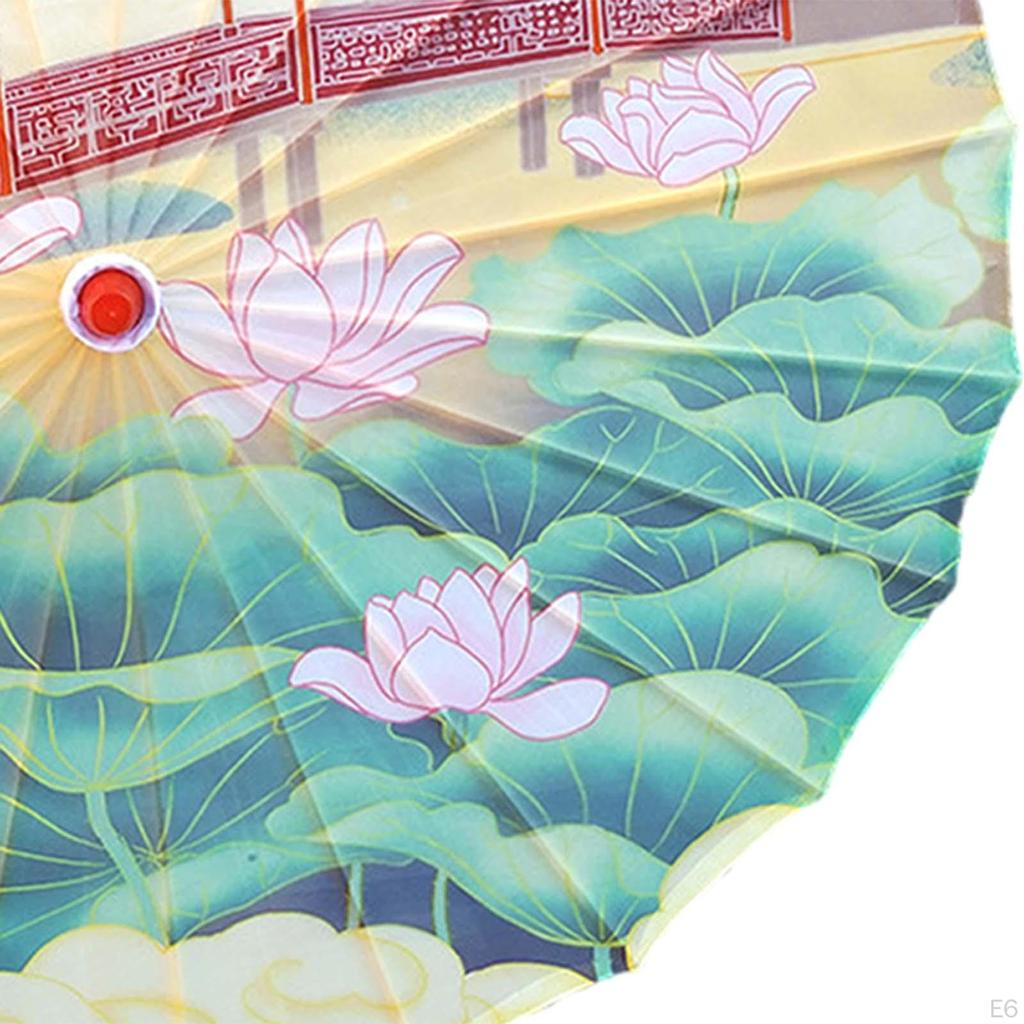 Chinese Oiled Paper Umbrella Art Classical Dance Decorative Antique for