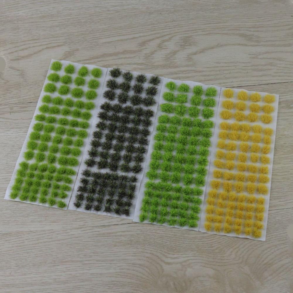 Materials Sand Table Layout Simulation Wargame Scenery Artificial Plant Cluster Grass Tufts