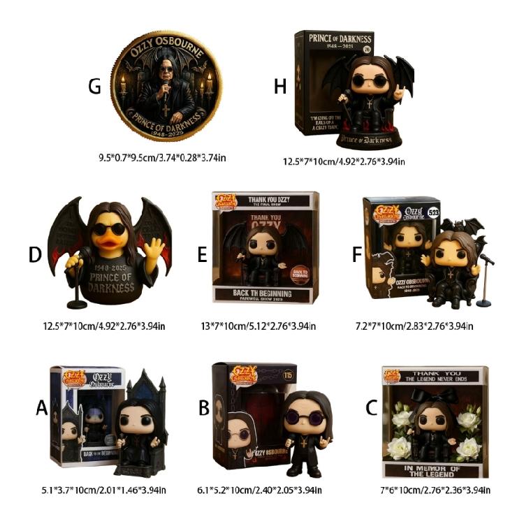 Resin Back To The Beginning Doll Statues Funny Music Star Figures Collectible Figurines Home Decors Desktop Ornament