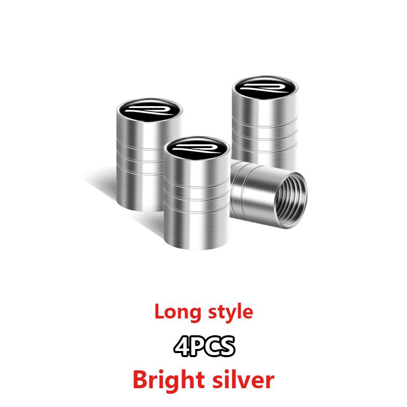 hijk1 4Pcs Meta Alloy Car Tire Valve Stem Air Caps Cover For VW Volkswagen Golf Polo Passat Tiguan Touran Jetta GTI Car Accessories