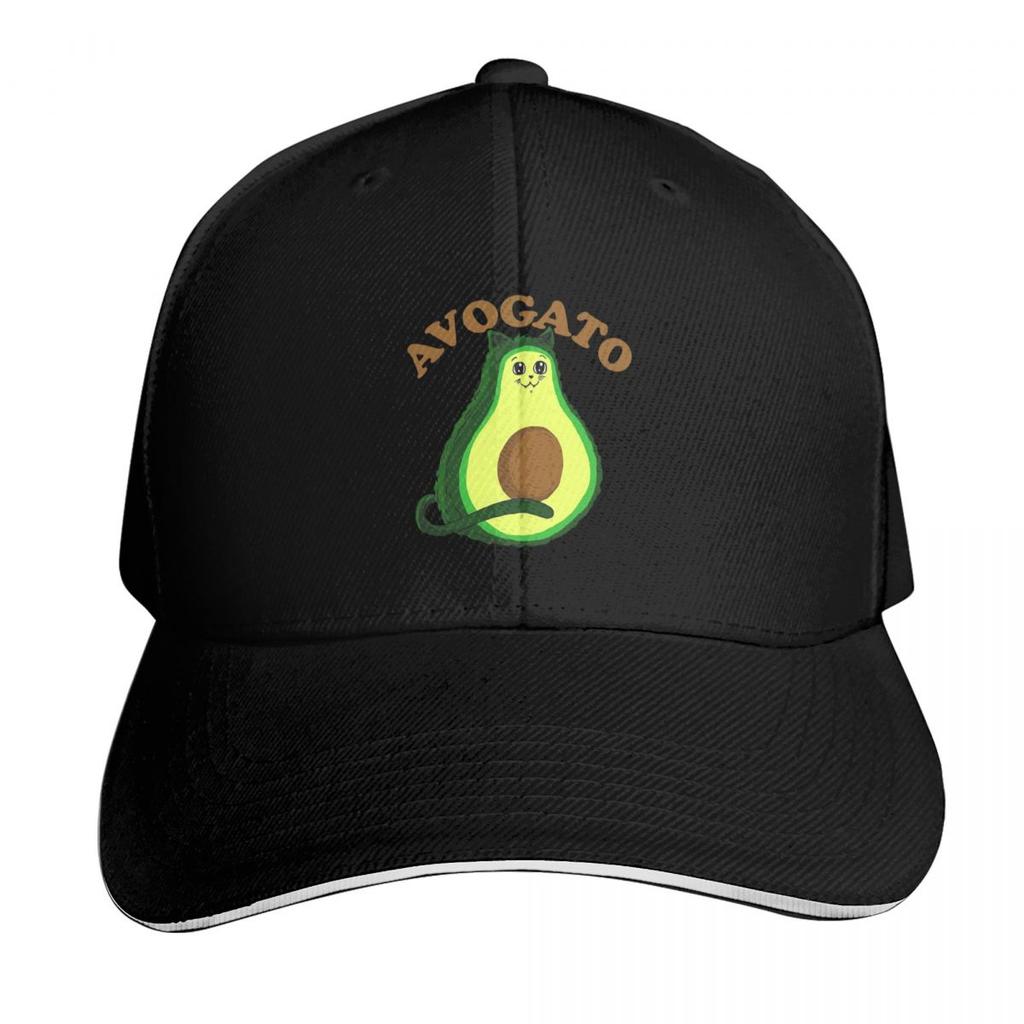 Avogato Cat Cute And Funny Aguacate Gato Cap Fashion Casual Baseball Caps Adjustable Hat Hip Hop Summer Unisex Baseball Hats