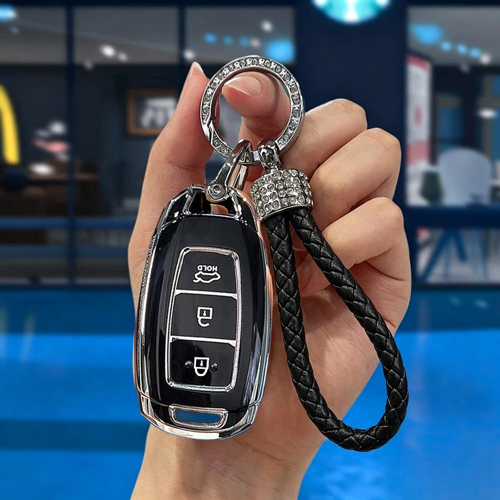 3 4 5 Кнопок Для Hyundai I30 Ix35 Kona Encino Solaris Azera Grandeur Ig Accent Santa Fe Palisade Брелок Чехол Для Ключа Автомобиля