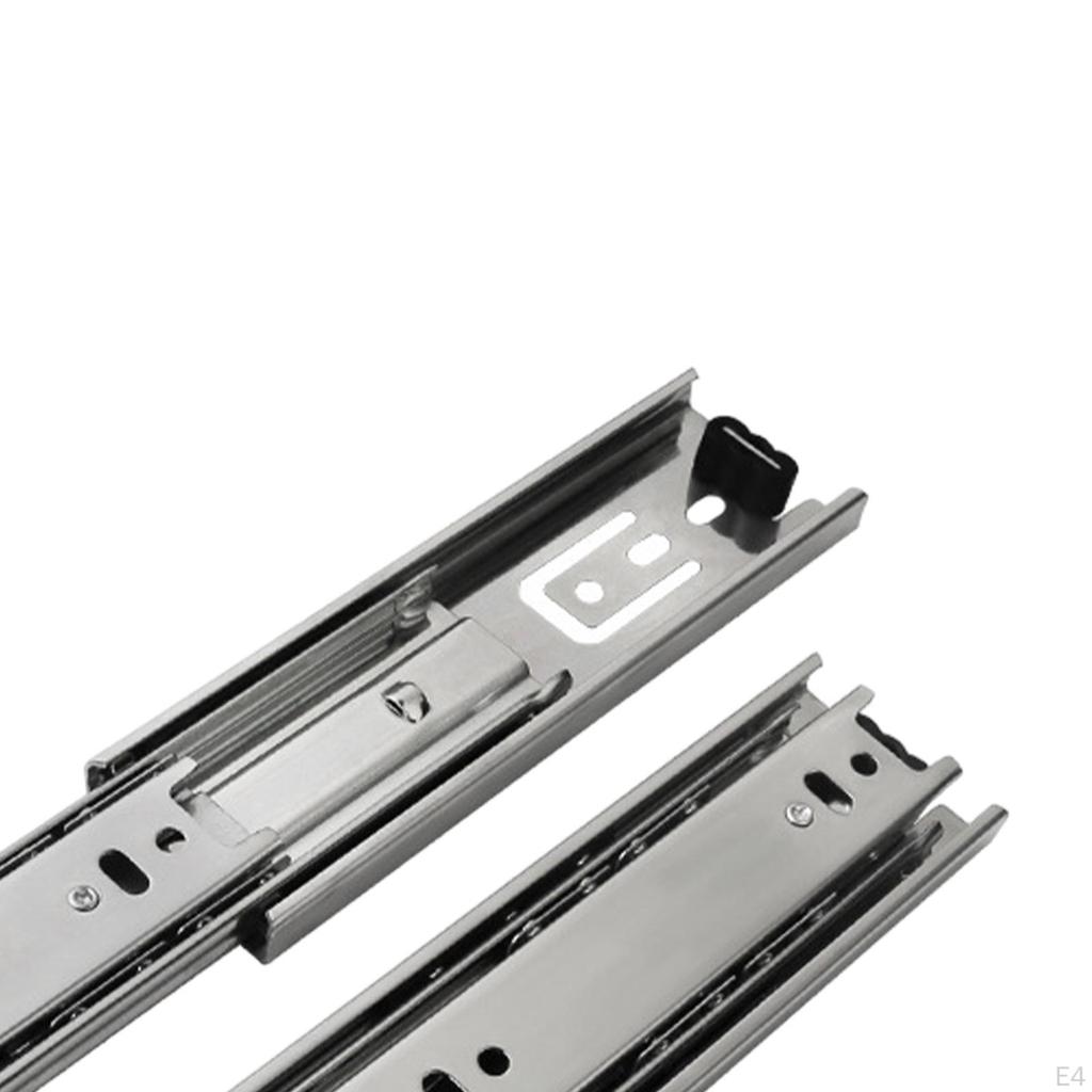 Cabinet Drawer Slide Rails, Practical, Sturdy, Silent, Easy Installation Guide, Guides