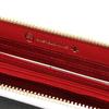 Round Zipper Long Wallet with Coin Purse Loulou 073625 Shiro [Castelbajac]