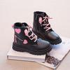 British Style Children's Martin Boots Girls Boots Foreign Trade Versatile Princess Boots Non-slip Spring and Autumn Children's Shoes