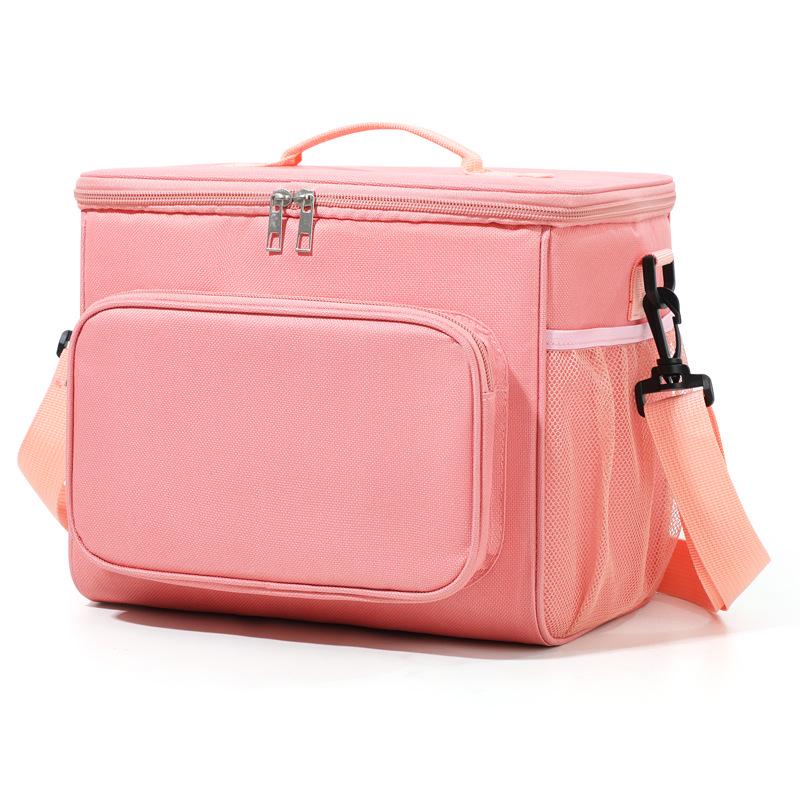 Портативная термосумка для ланча из ткани Оксфорд - Ручная и плечевая переноска, Идеально подходит для пикников и использования на открытом воздухе