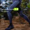 Мужские компрессионные беговые брюки Flipbelt с влагоотводящим эффектом и поясной сумкой