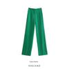 Kaslead New Arrival Women's Clothing Fashion Style Stylish Simple and Versatile Pure Color Slim-Fit Casual Suit Pants
