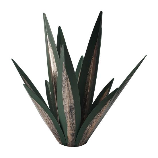 Большая текила деревенская скульптура металлическая текила растение садовая статуя открытый двор газон железная художественная фигурка для домашнего патио декор