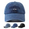 Бейсболка Snapback Регулируемая Джинсовая Вышивка Вышитая Brooklyn Модная Трендовая Кепка Уличная Повседневная Для Взрослых Стирка Спортивная Гольф Солнцезащитные Шляпы Для Женщин