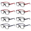 8PCS Reading Glasses Men Women Sport Anti-blue Light Reading Eyewear TR90 Frame Presbyopia Eyeglasses Diopter +100 To +400