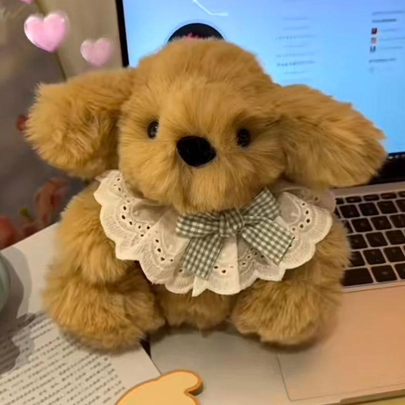 Ручная работа Union Recording Маленький золотистый ретривер DIY Кукла Материал Сумка Кукла-собака Креативная кукла Самодельная Милая собака Ремонт