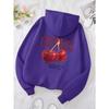Cherries Cosh Valentine Смешной принт толстовка мужская хип-хоп пуловер толстовка свободная теплая толстовка модная флисовая одежда толстовки и свитшоты мужские