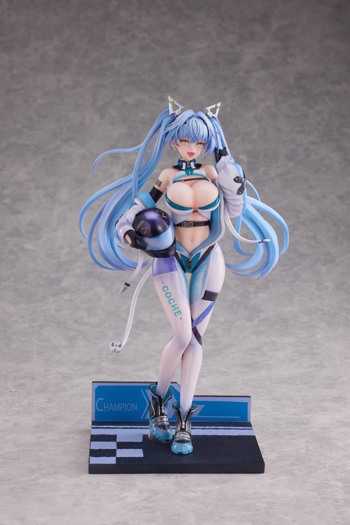 Фигурка из ПВХ и АБС масштаба 1/7 "Мотоциклистка Айла" по оригинальной иллюстрации Мишне