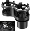 Car Drink Holder, 2 In 1 Round 2 Cup Stand, Car Cup Holder, Cup