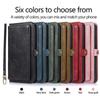 Detachable Multi Card Flip Magnetic Wallet Leather Case for iPhone 15 14 13 12 Pro Max Xs Max XR 8 7Plu Samsung S23 S22 S21 Ultra Plus A14 A13 A52 A53