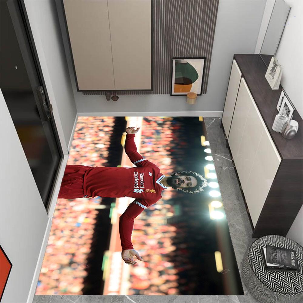 Salah's Celebration Moment Floor Rug Office Rug Design for Study room Playrooms Decorate room Outdoor Antislip Carpet Office home decor
