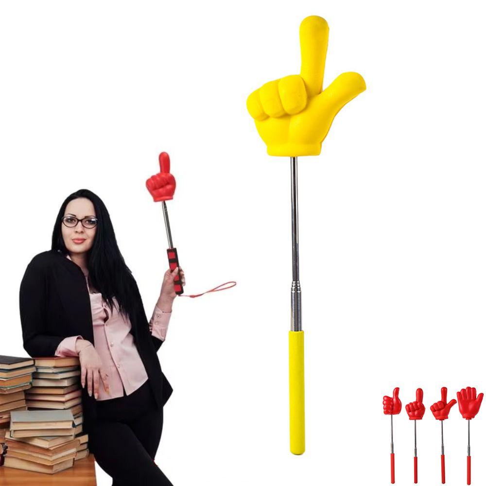 Stainless Steel Classroom Finger Pointer Macarons Whiteboard Guide Indicator  For Classroom