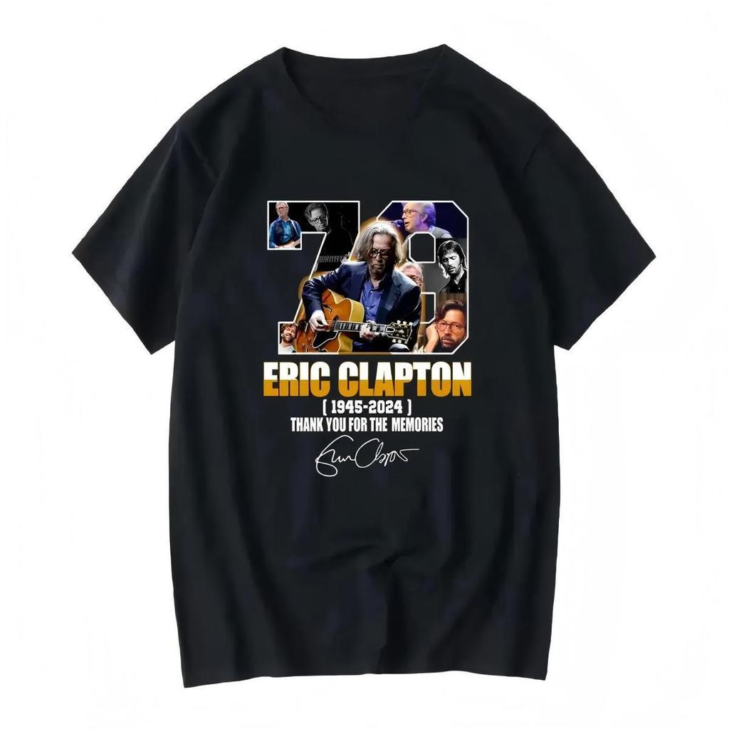 Eric Clapton 1945-2024 Memorial T-Shirt