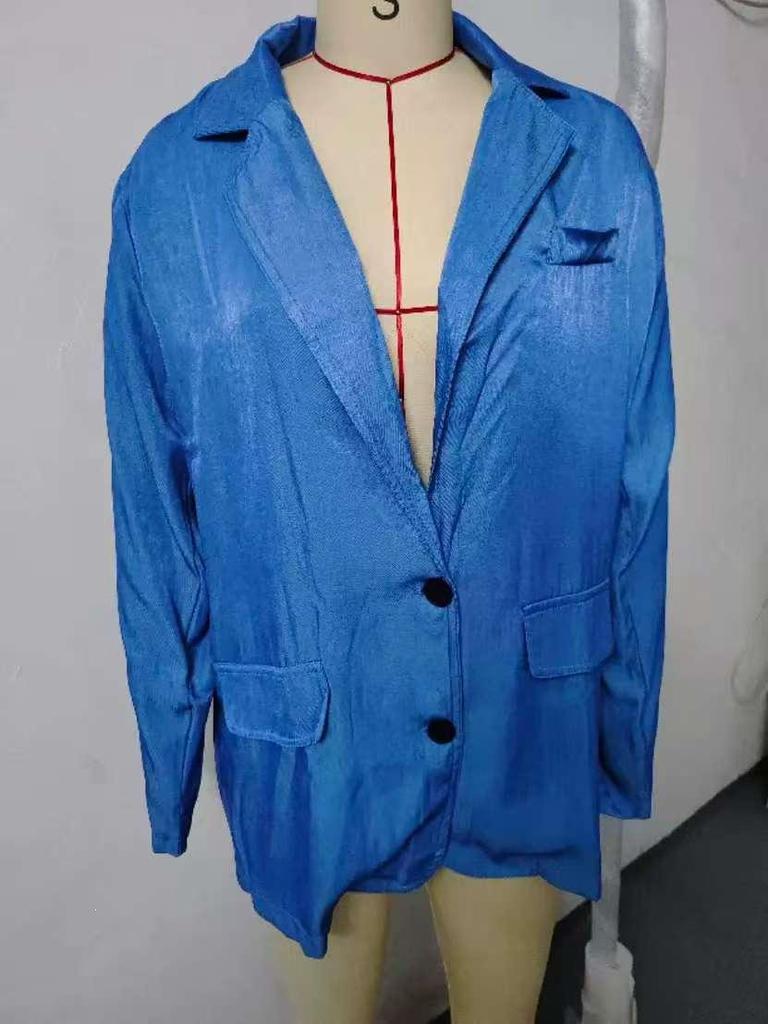 Autumn Casual Loose Lapel Denim Jacket