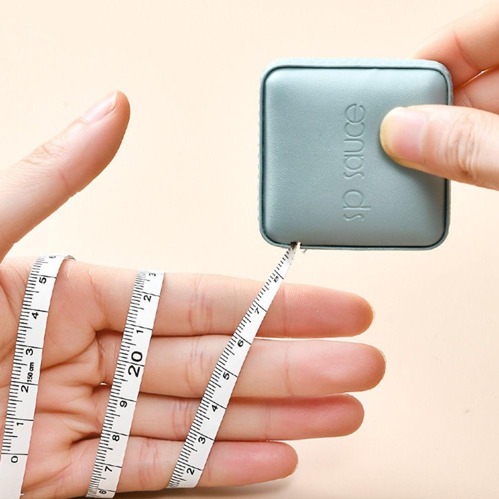 Retractable Measuring Tape Ruler Double Scale Ruler Soft Tape Measure Body Measurement Soft Ruler