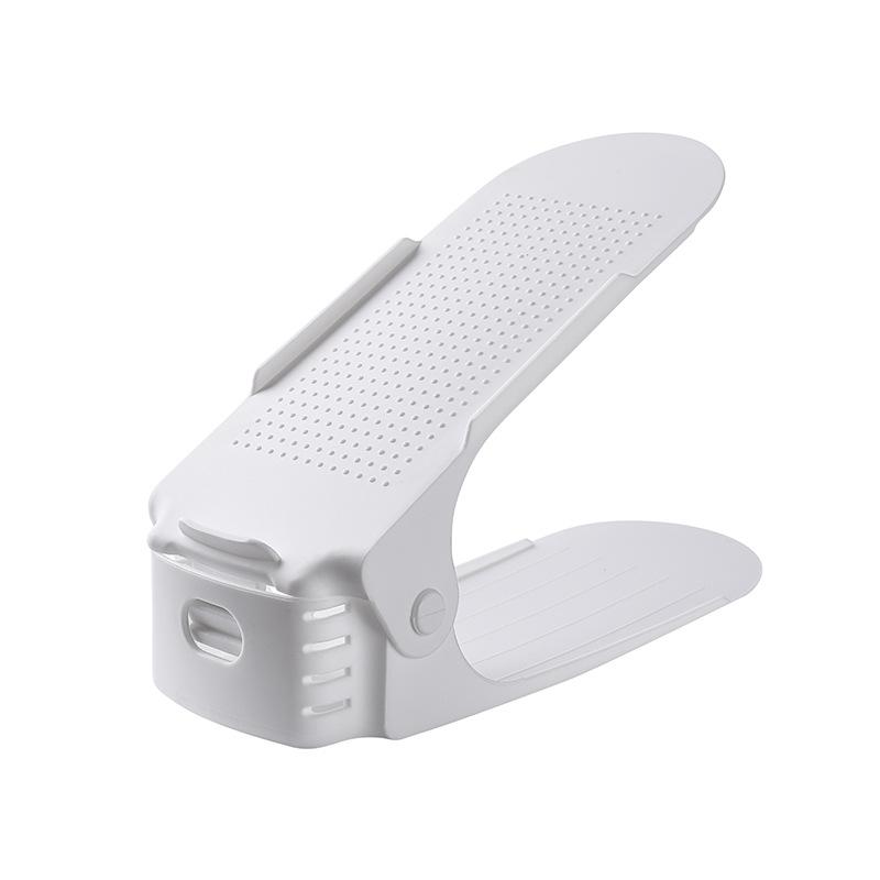 Shoe Slot Organizer, Adjustable Shoe Rack, Double Layer Shoe Rack, Shoe Stacker, Space Saving Shoe Holder For Dormitory Bedroom Closet