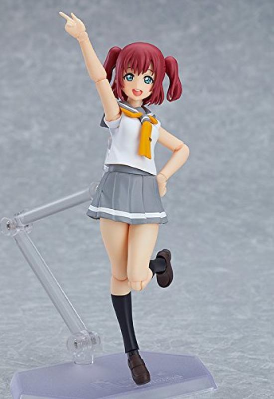 Figma Love Ruby Куросава расписала подвижную фигурку Live! Солнечный свет!! немасштабируемый АБС и ПВХ