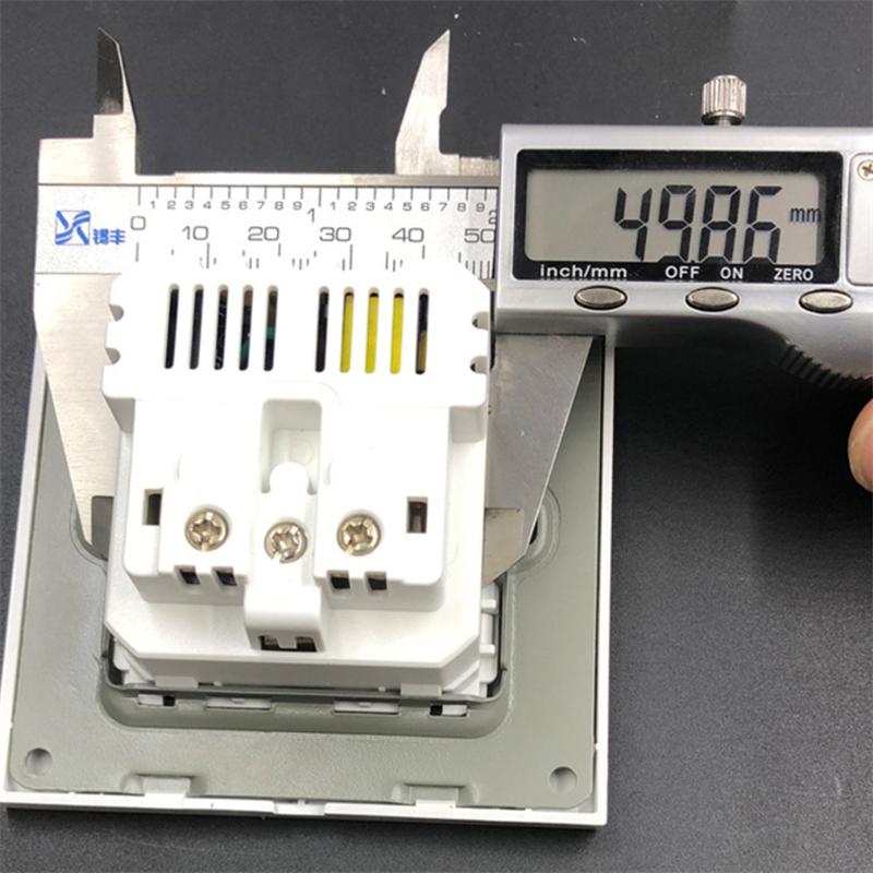 Wall USB Power Socket AC 110V-250V 16A Wall Embedded Double USB EU Standard Outlet Bedroom Socket