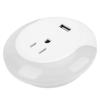 Smart Plug APP Remote Control WIFI Outlet with Timer Function USB Night Light 100‑240VUS Plug
