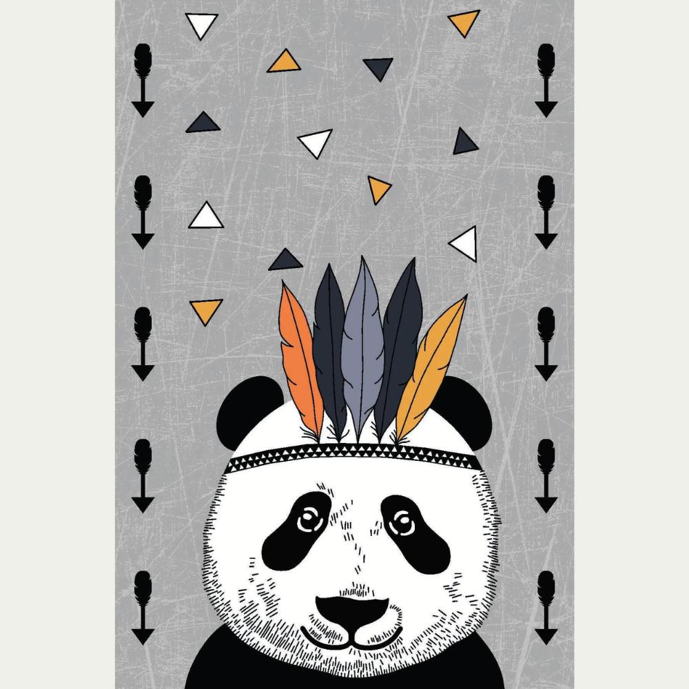 Miru Home Моющийся нескользящий коврик в горошек с цифровой печатью для гостиной, детей и младенцев Mcb-3