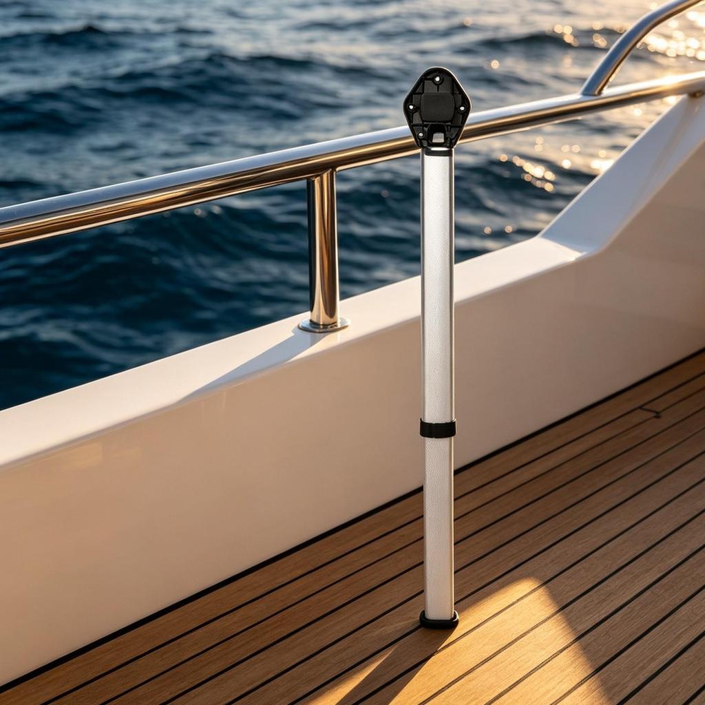 Telescopic Table Leg Space-Saving Hardware Foldable for Yacht, Travel Vehicles