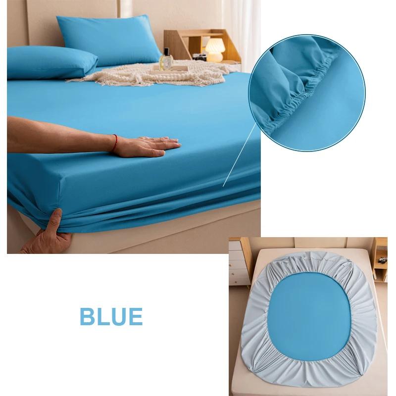 2025 водонепроницаемая простыня, противоскользящее дышащее покрывало, наматрасник для пары, защитный чехол для кровати, наматрасник, покрывало