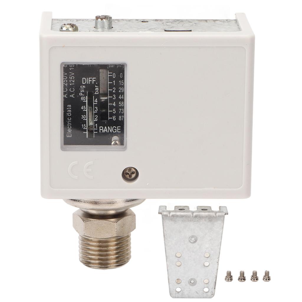 Реле давления воздушного компрессора Латунный сердечник Мелкая резьба Реле давления насоса для скважины для котла Холодный