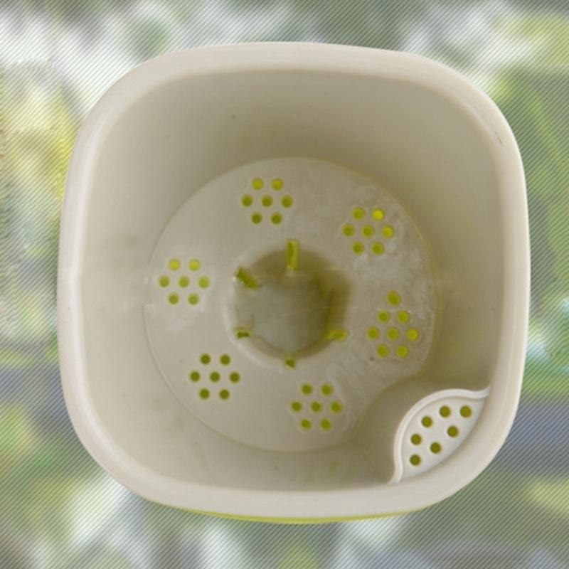 Creative Self-watering Flower Cup Desktop Self-Watering Flower Pot Planters (Color: Random)