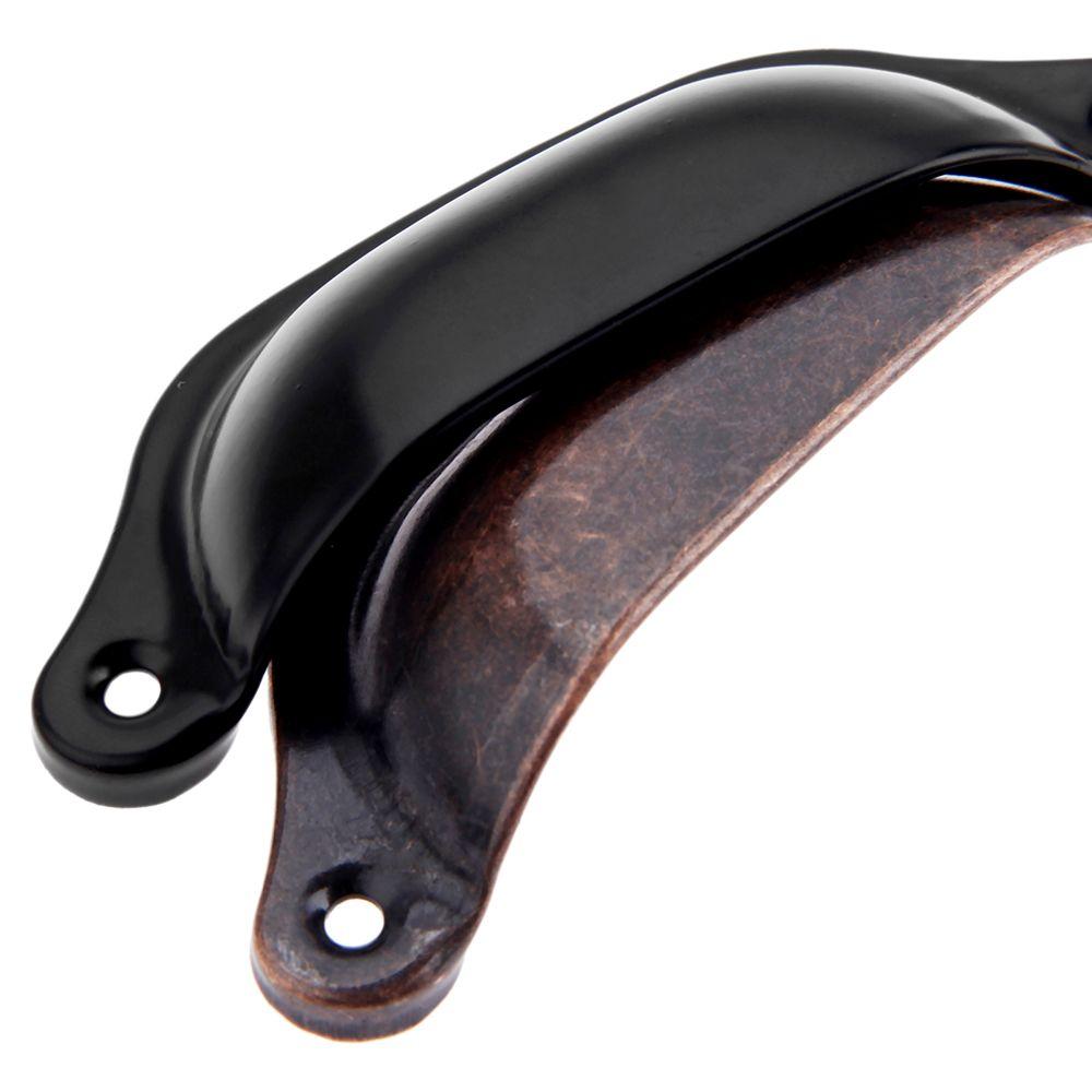 Furniture Shell Shape Antique Brass Dresser Drawer Knob Wardrobe Pulls Door Handle Cabinet Pulls