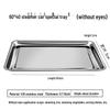 304 stainless steel rectangular perforated flat tray