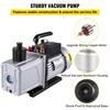 Vacuum Pump Double Stage 12CFM 340 L/min Inlet port 1/4