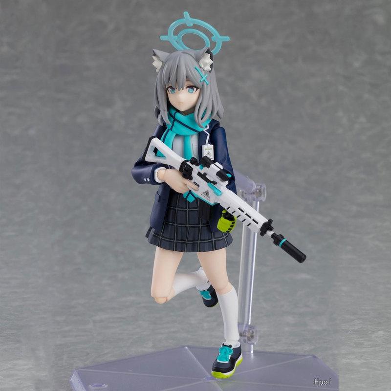 Blue Archive Фигурка Figma 567 Сунаоками Сироко KO Артикулированные Фигурки Девушка Каваи Трендовые Игрушки Настольное Украшение Сюрприз Подарок для Мальчика