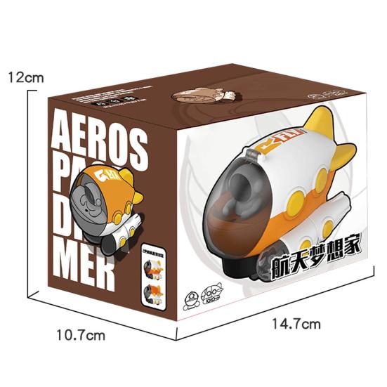 Электрическая подводная лодка, музыкальный проекционный автомобиль с вращающейся игрушкой астронавтов, световая имитация, забавная модель самолета